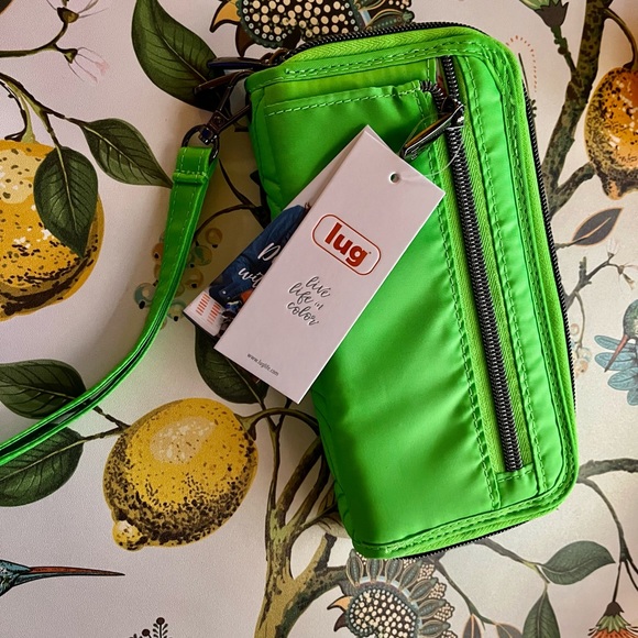 Lug Splits XL wallet- Lime - Picture 7 of 8
